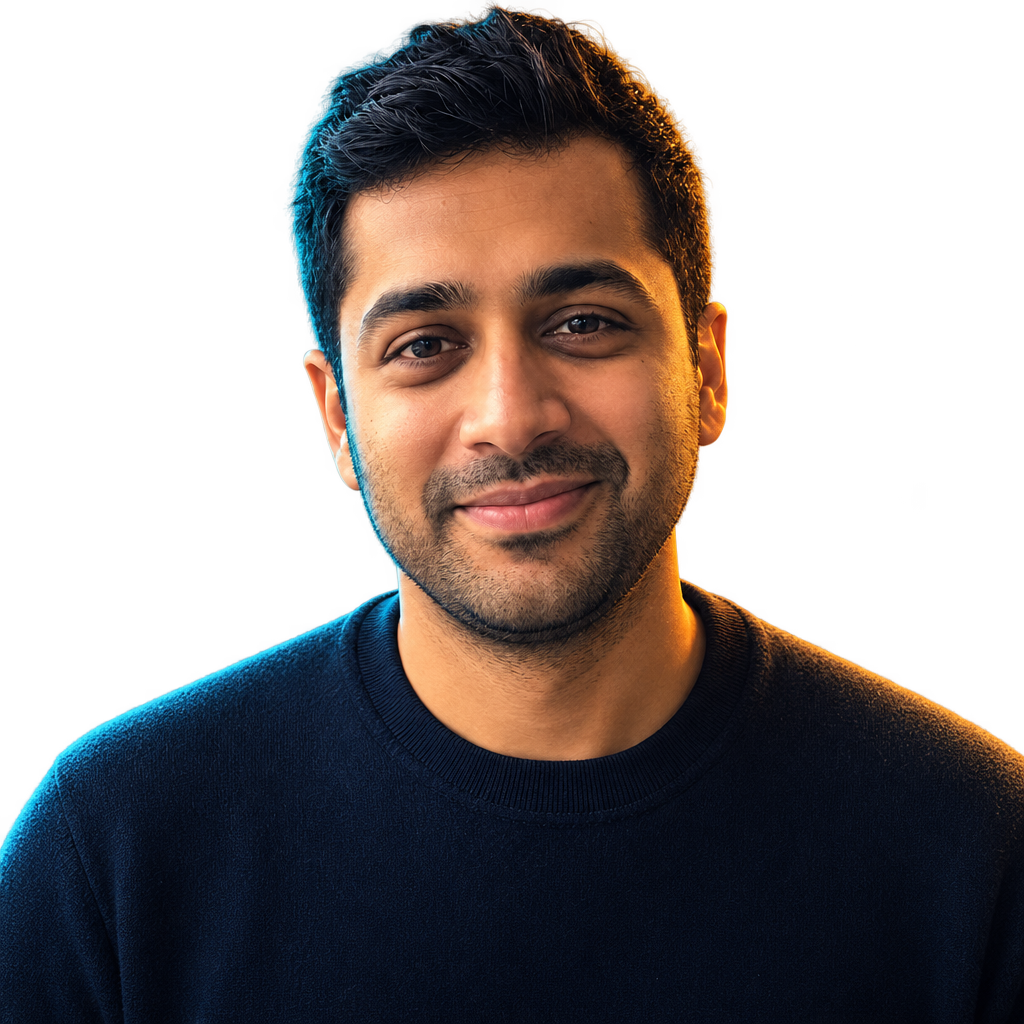 Stylized portrait of Aarav Kapoor