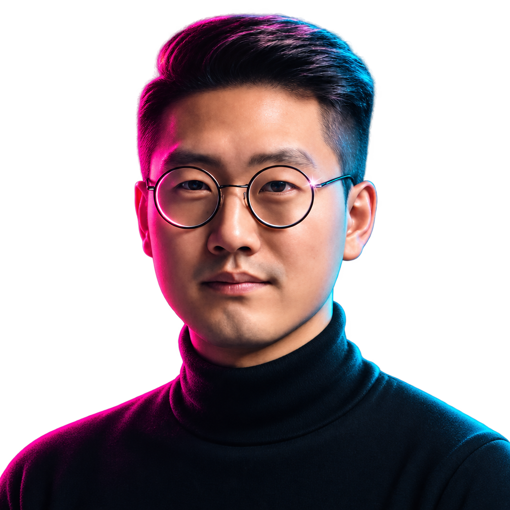 Stylized portrait of Ji-woo Park
